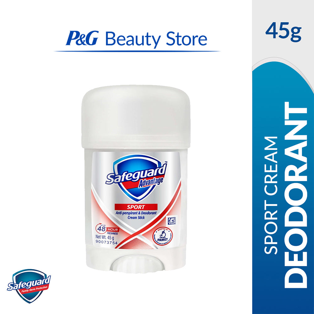 Safeguard Sport Cream Deodorant 45g