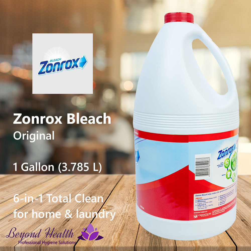 Zonrox Bleach Original 6-in-1 Total Clean 1 Gallon (3.785L)