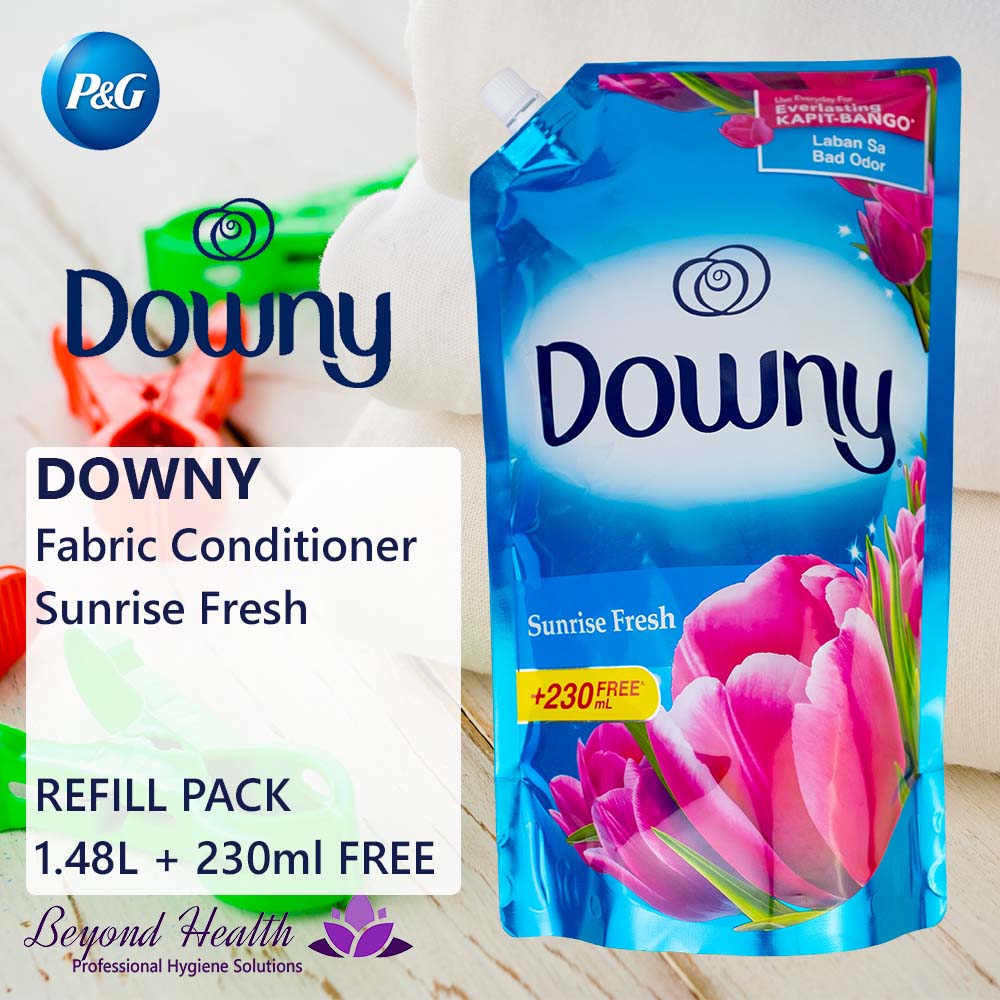 Downy Fabric Conditioner Sunrise Fresh REFILL PACK 1.48L+230ml
