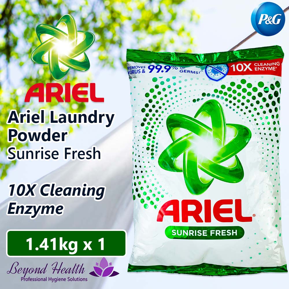 Ariel Laundry Powder with Oxybleach  Sunrise Fresh Scent 1.41kg