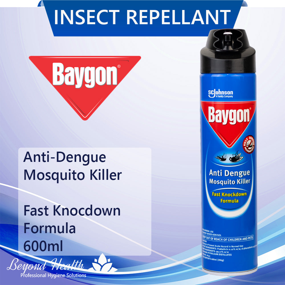 Baygon Anti-Dengue Mosquito Killer 600ml