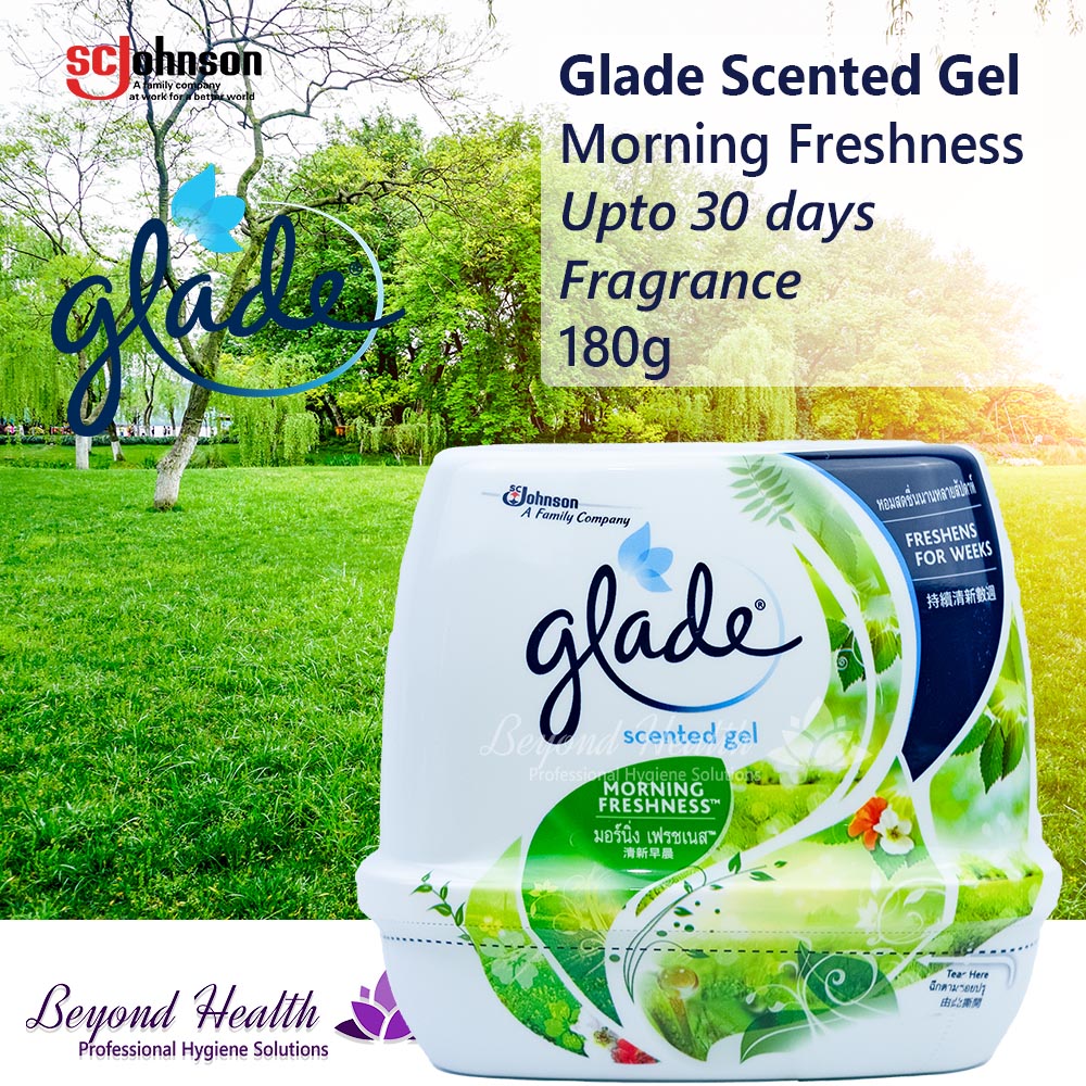 Glade® Scented Gel Morning Fresh Scent 180g