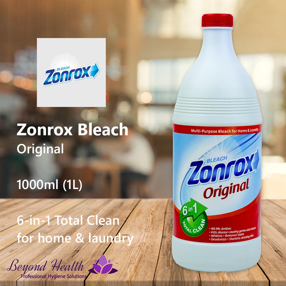 Zonrox Bleach Original 6 In 1 Total Clean 1000ml 1l