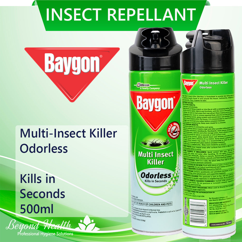 Baygon Multi Insect Killer Odorless 500ml