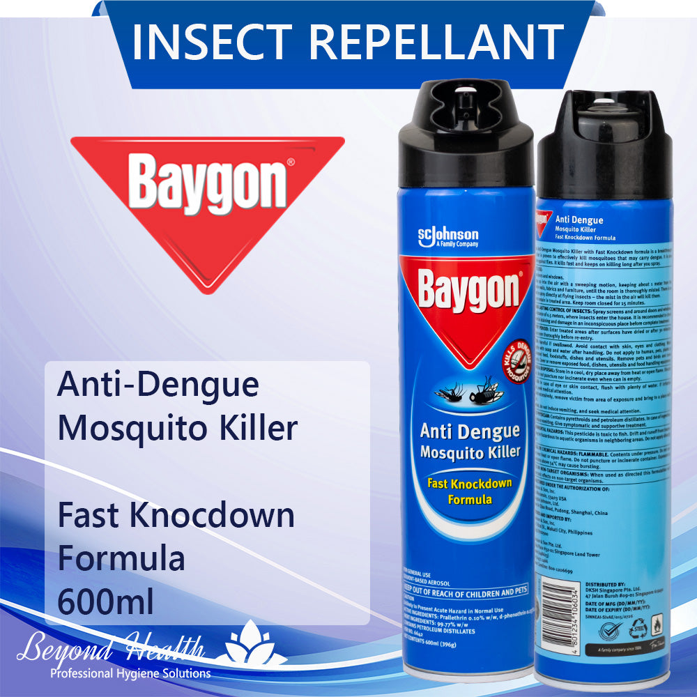 Baygon Anti-Dengue Mosquito Killer 600ml