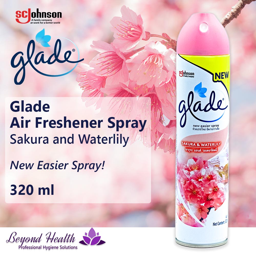 Glade Air Freshener Sakura & Waterlily Spray 320ml