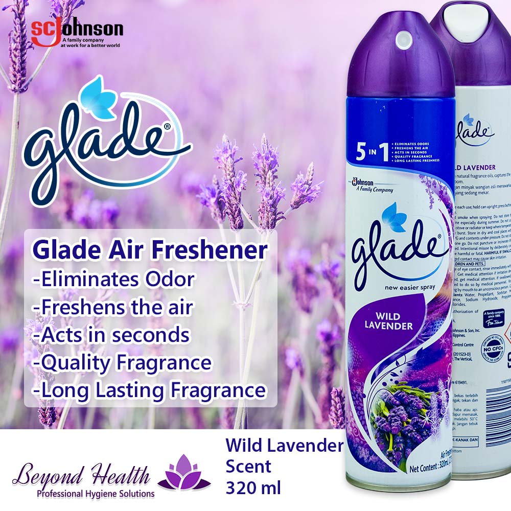 Glade Air Freshener Wild Lavender Scent 320ml