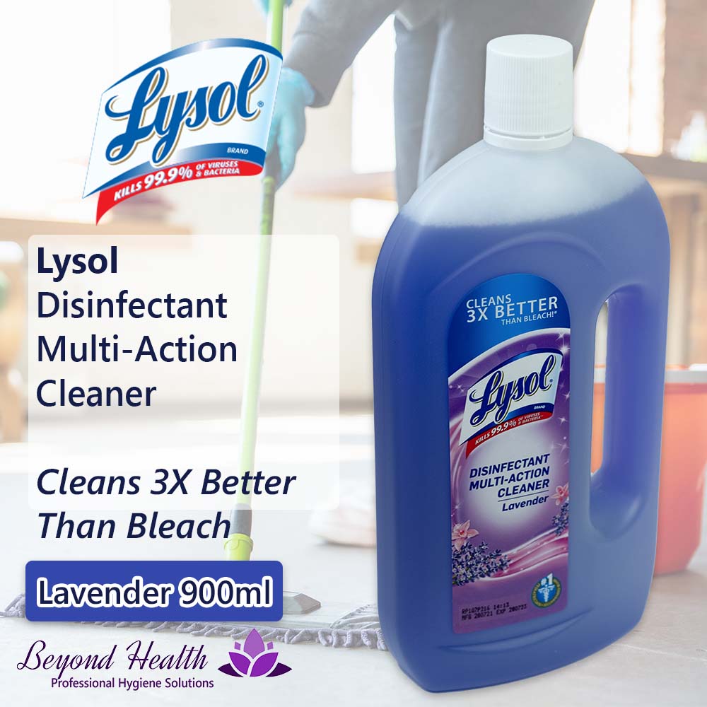 Lysol Multi-Action Cleaner Lavender Scent 900ml