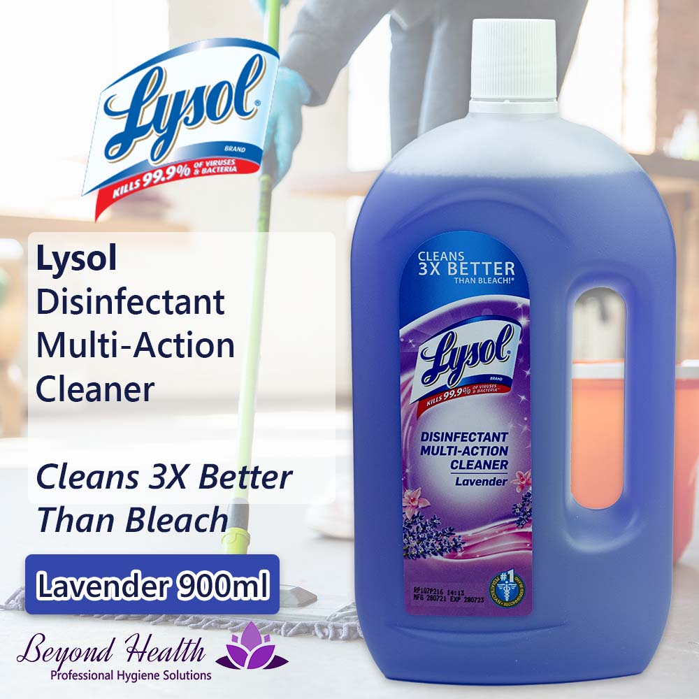 Lysol Multi-Action Cleaner Lavender Scent 900ml