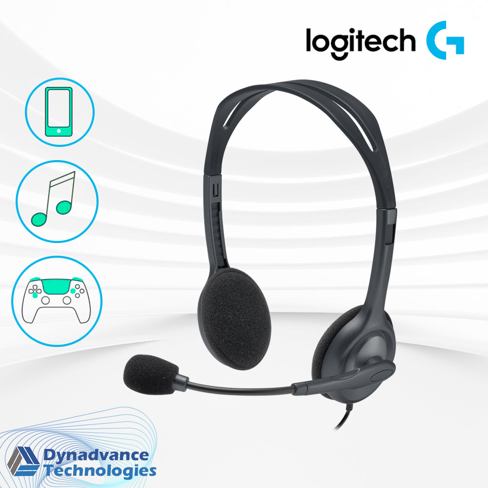 Logitech Stereo Headset H111 3.5mm multi-device headset