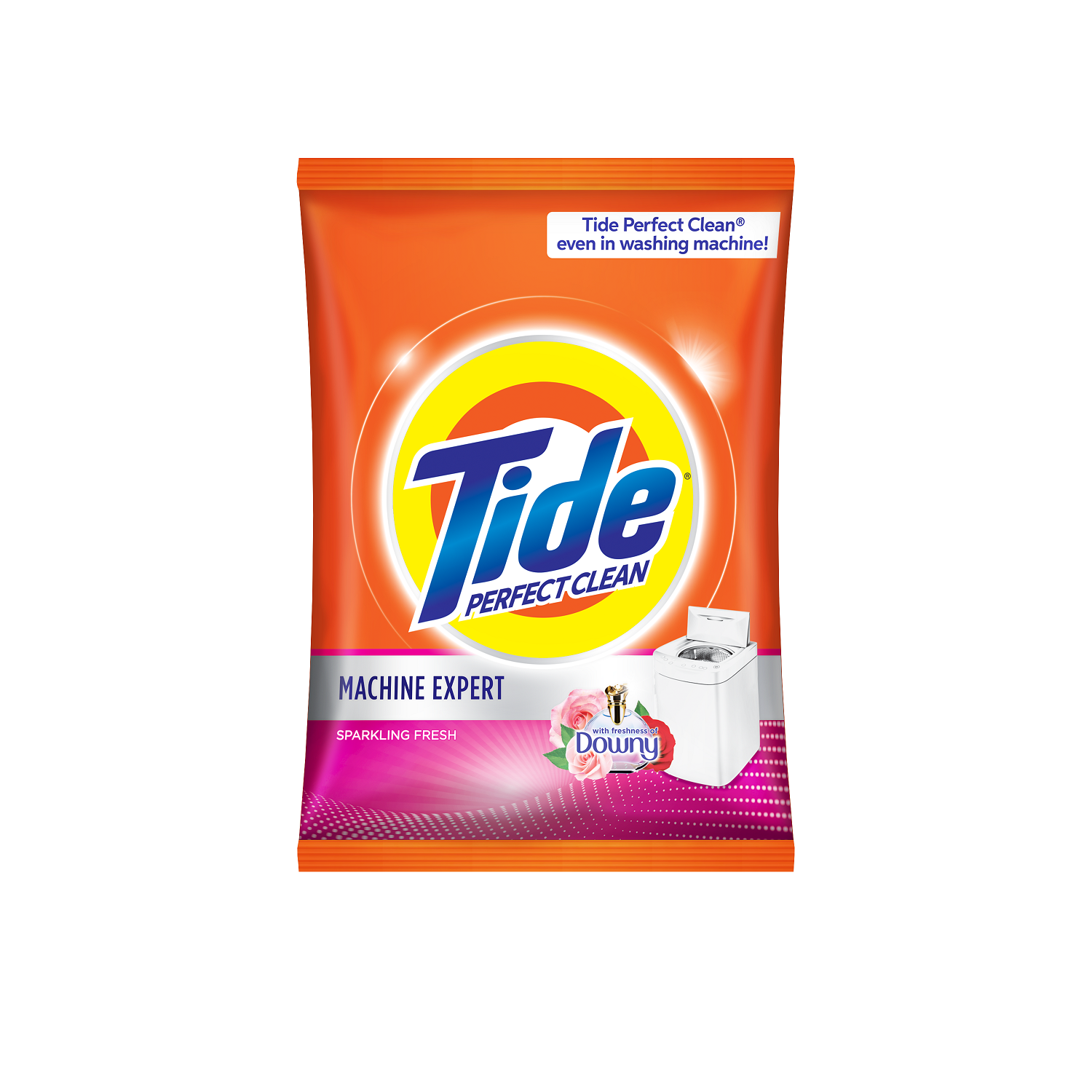 Tide Perfect Clean Powder Detergent Machine Expert Sparkling Fresh 1640g (Laundry Detergent, Laundry Powder)