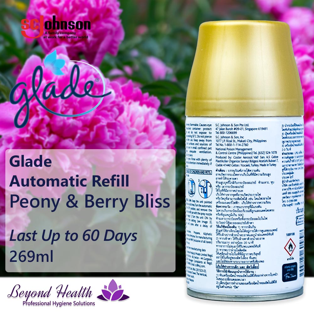 Glade Automatic Spray Refill Peony & Berry Bliss 269ml