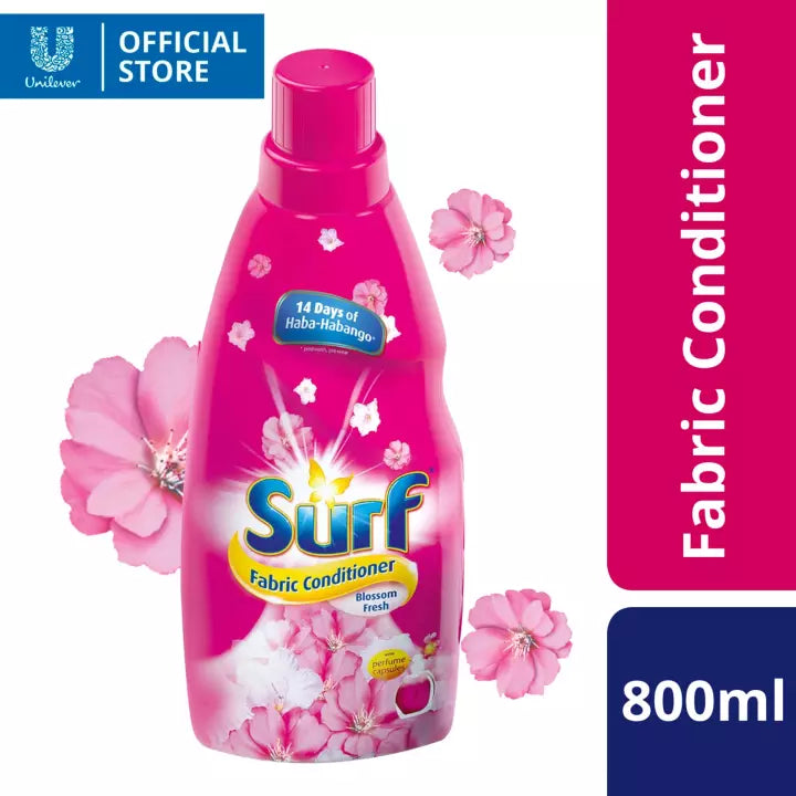 Surf Fabric Conditioner Blossom Fresh 800ml Bottle