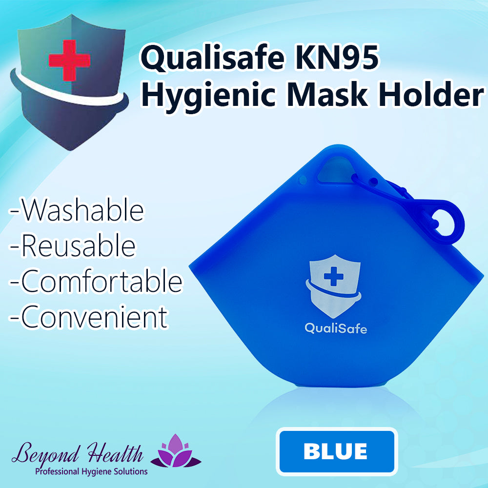 Qualisafe KN95 Hygienic Mask Holder (Blue, L-Green and Orange)