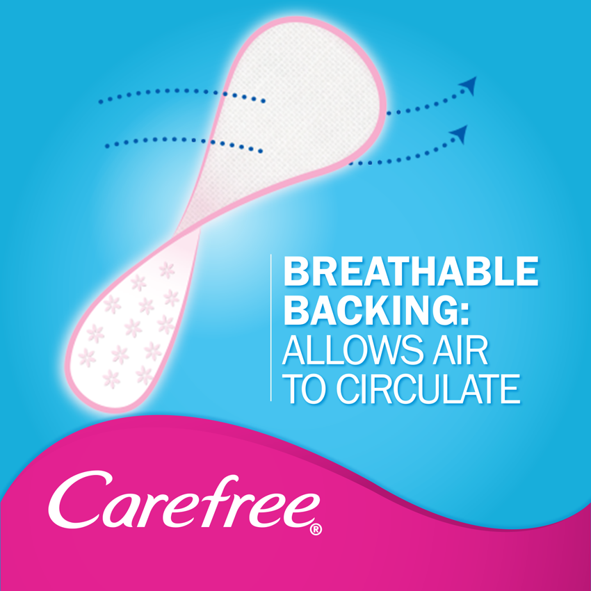 [PANTY LINERS] Carefree Breathable 15s x 2