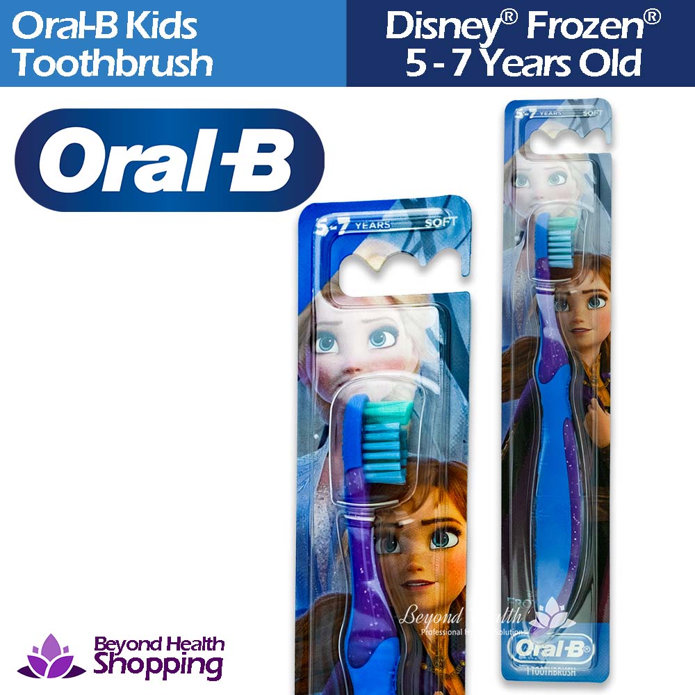 Oral B Kids Toothbrush Disney Frozen 5-7 Years Old Soft 1 Toothbrush