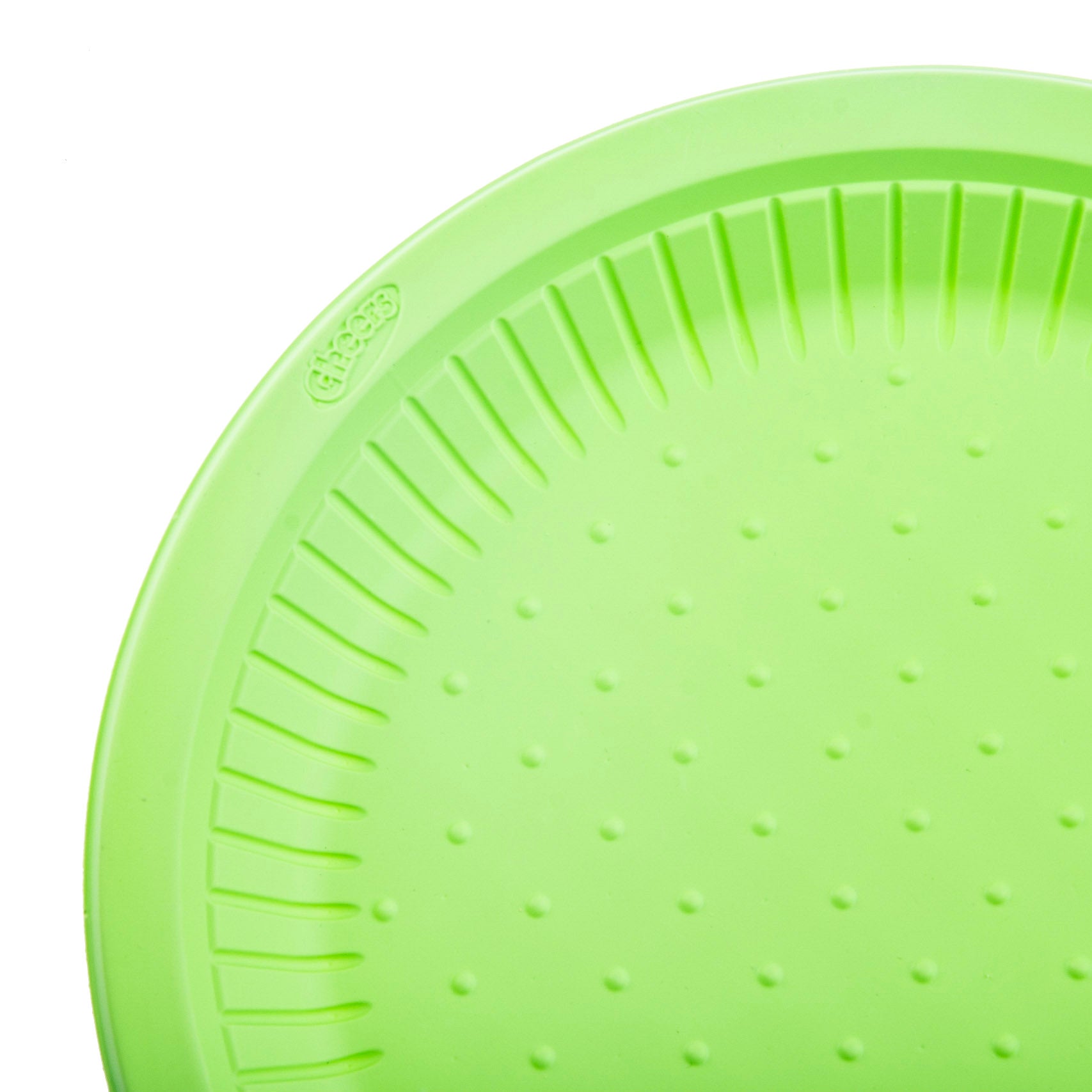 Cheers Starch-Based Plates 6 Pieces - Green Color (1 Pack) TPH