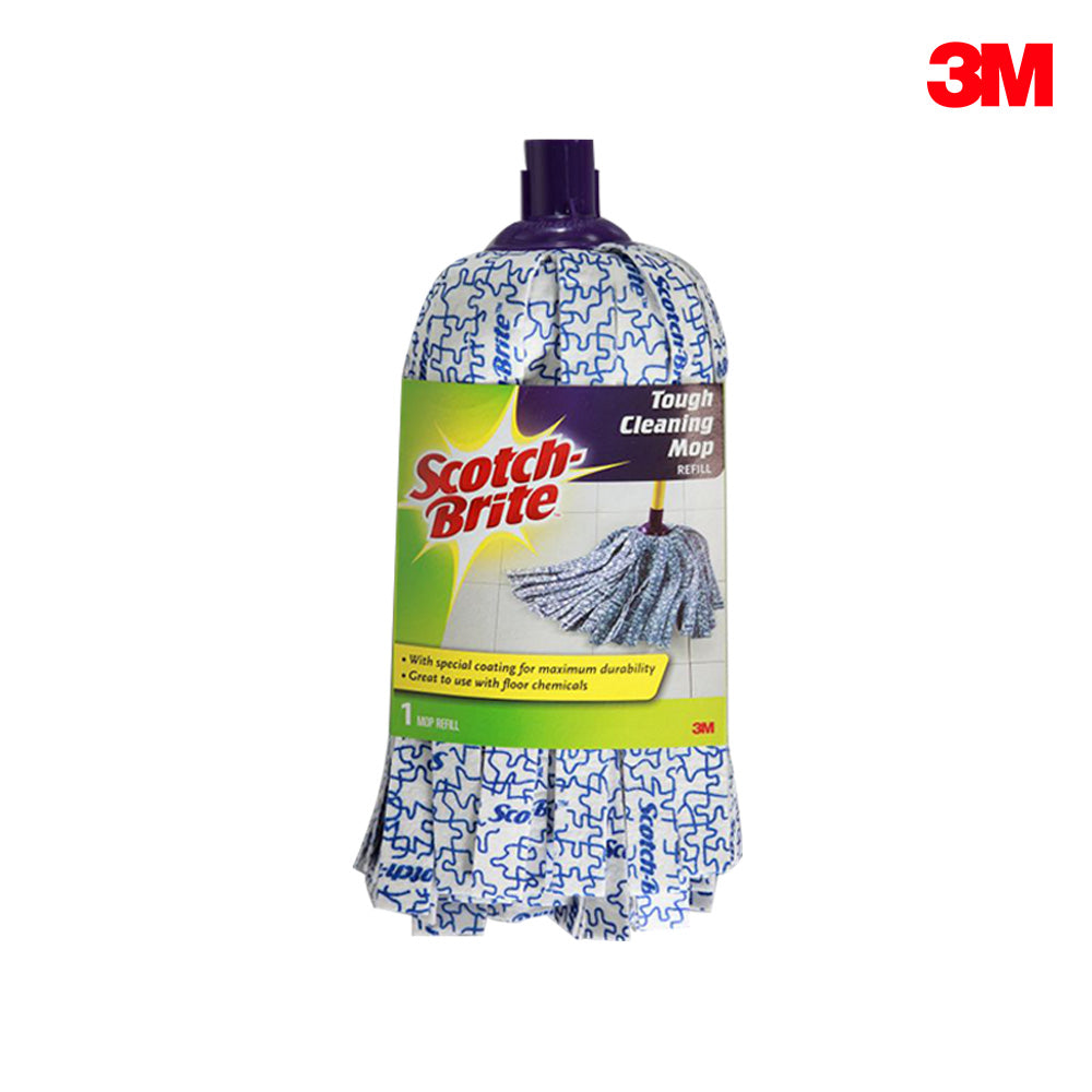 3M Scotch Brite Tough Absorbent Mop Refill, Printed non-woven Polyvinyl Acetate