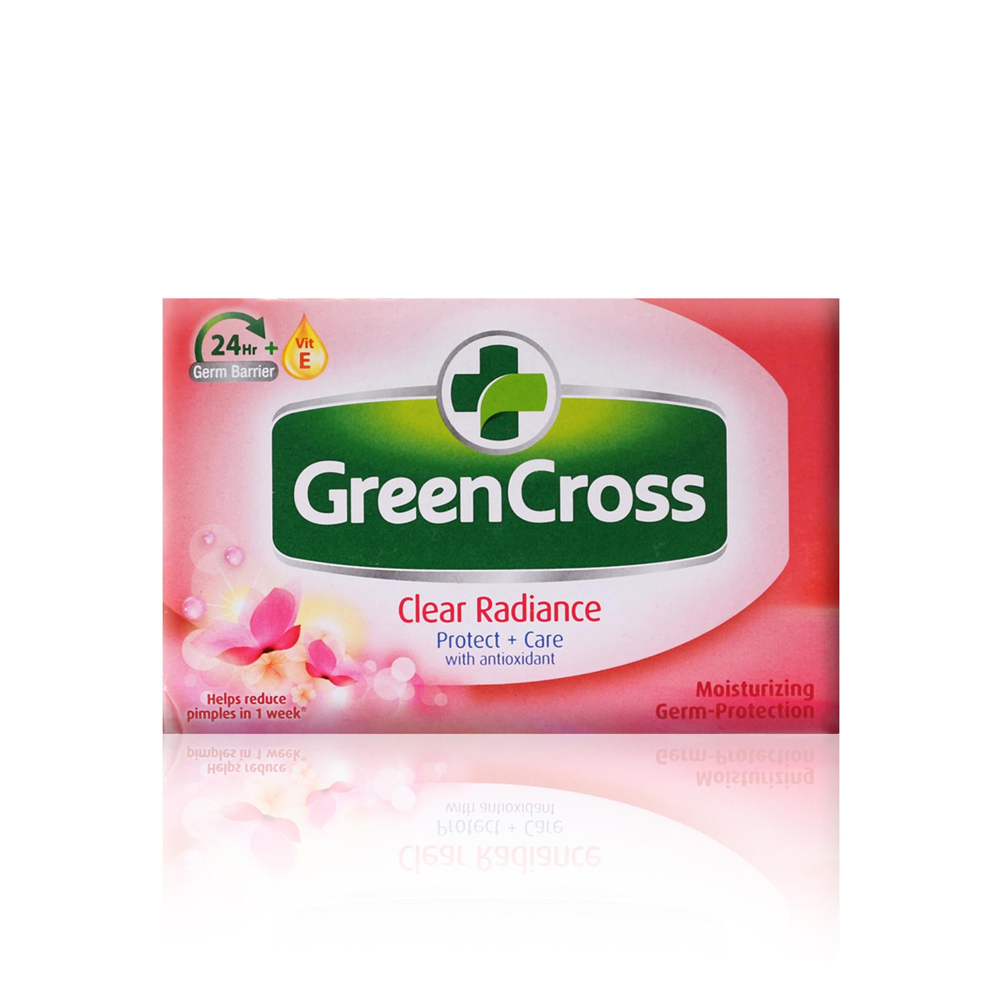 Green Cross Clear Radiance Moist Protection Bar Soap (125g) Set of 3