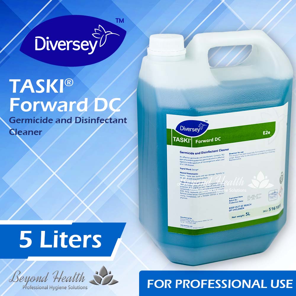 Diversey™ TASKI® Forward DC (5L) E2e Germicide & Disinfectant Cleaner For Professional Use