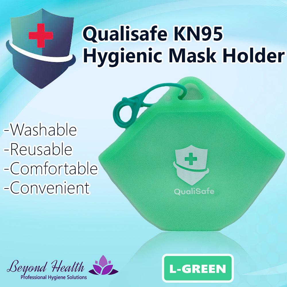 Qualisafe KN95 Hygienic Mask Holder (Blue, L-Green and Orange)