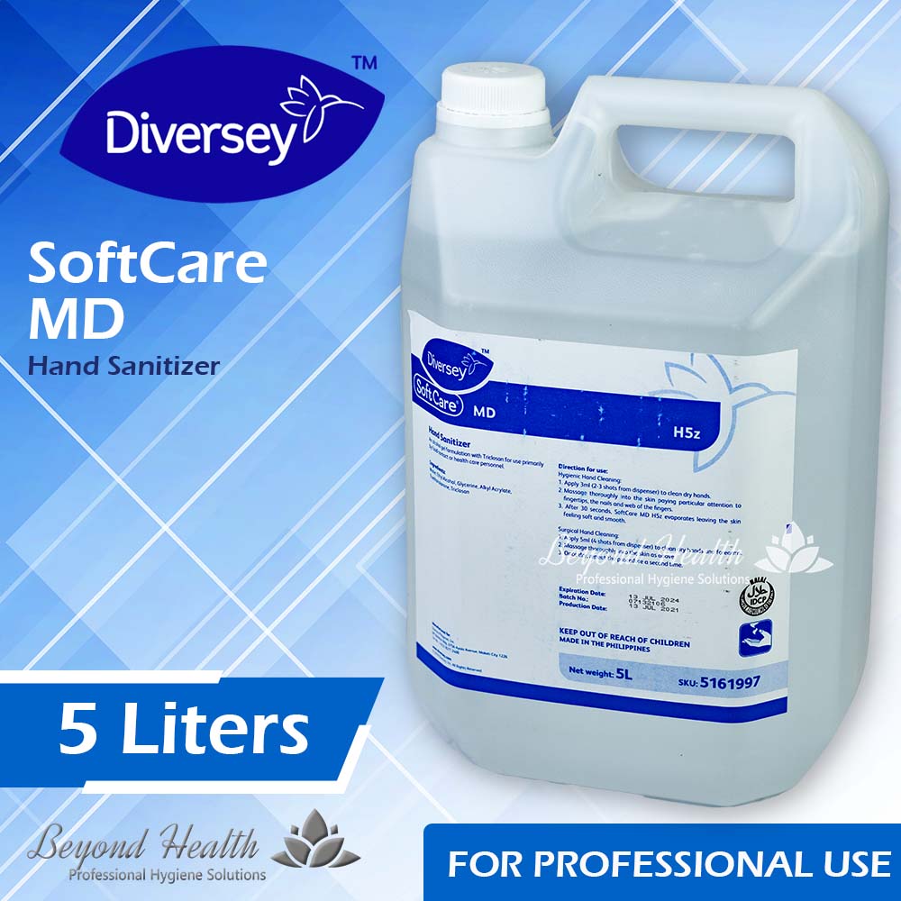 Diversey™ SOFTCARE®MD H5z(5L) Hand Sanitizer For Professional Use