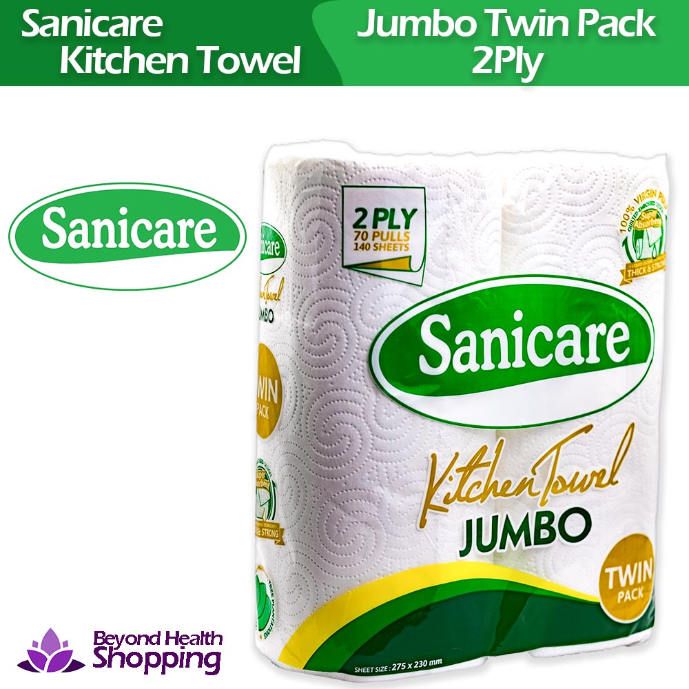 Sanicare Kitchen Towel Jumbo Twin Pack