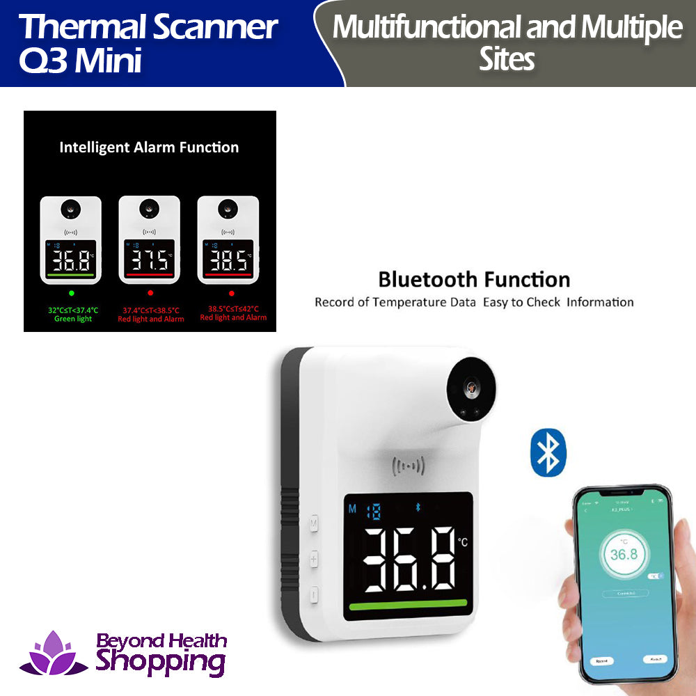 Q3 Mini Thermal Scanner High Accuracy AI Automatic Thermometer