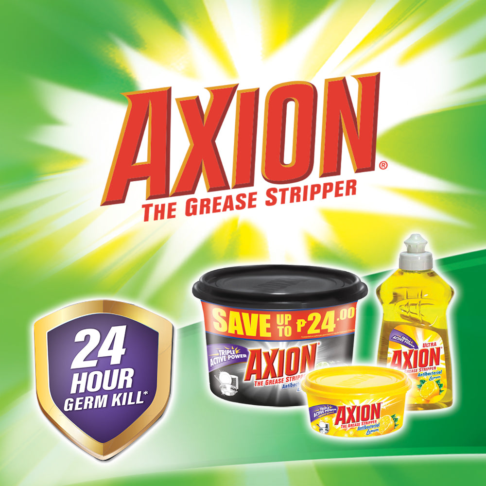 Axion Antibacterial Dishwashing Liquid Lemon 250mL