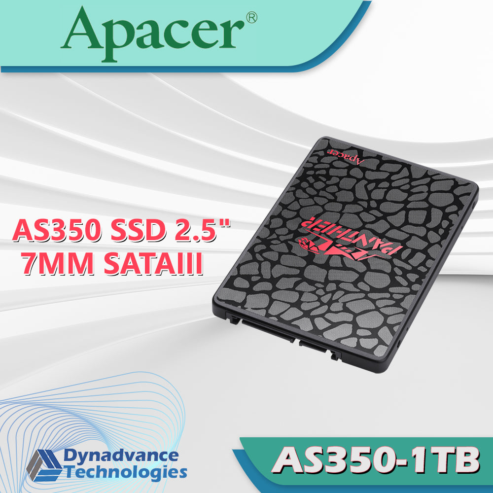 APACER PHANTER AS350 PANTHER SATA III SSD 1TB STANDARD (SINGLE)-AP1TBAS350-1