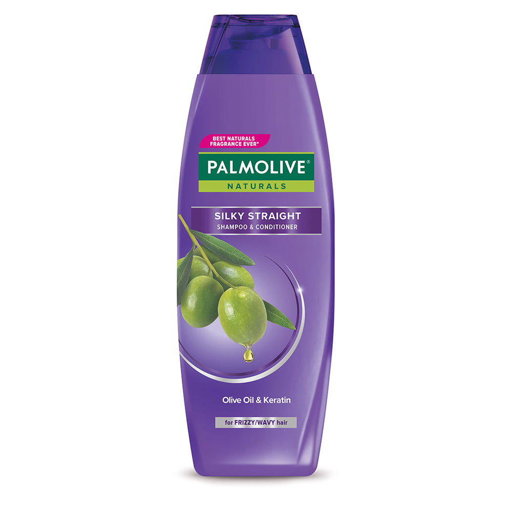 Palmolive Naturals Silky Straight with Keratin Shampoo 180ml