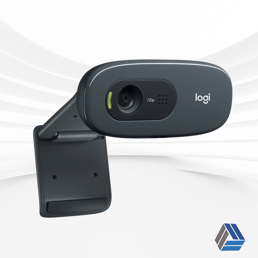 Logitech C270 HD Webcam with Mono Noise-Reducing Mic and 720 HD Video Calls