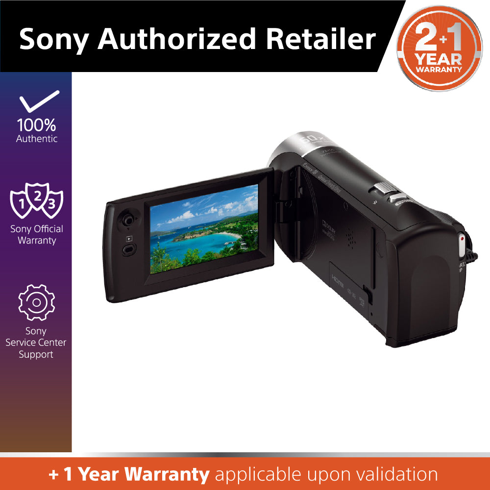 Sony HDR-CX405/ CX405 Handycam® with Exmor R™ CMOS sensor