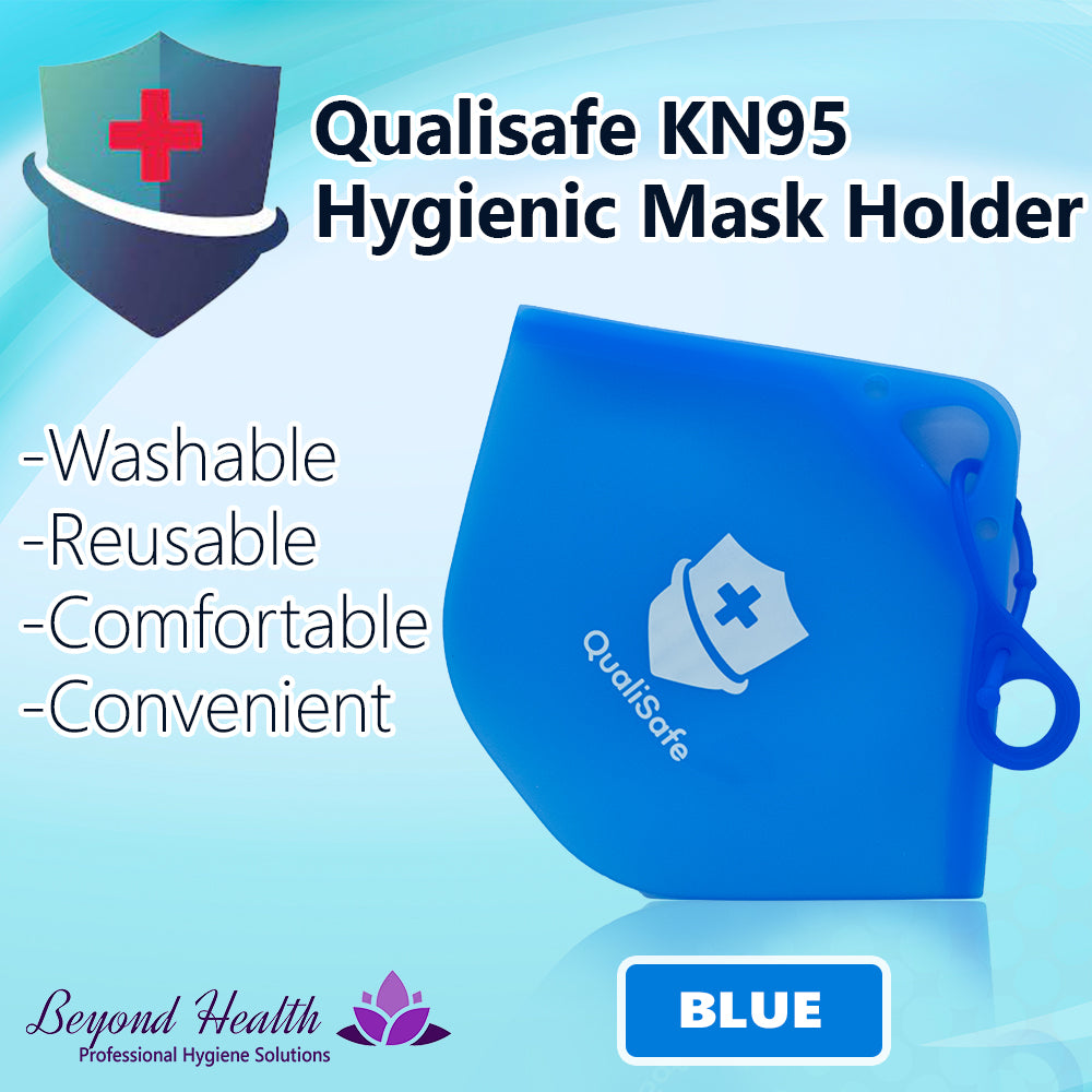 Qualisafe KN95 Hygienic Mask Holder (Blue, L-Green and Orange)