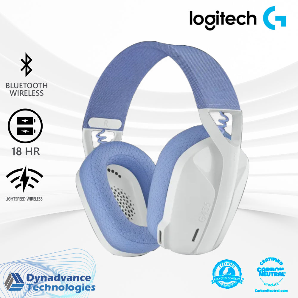 Logitech G435 LIGHTSPEED WIRELESS GAMING HEADSET