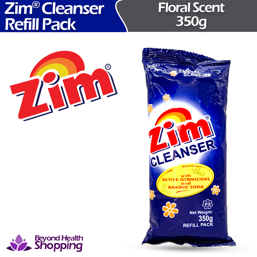 Zim Cleanser Powder Scented With Baking Soda [350g] REFILL PACK