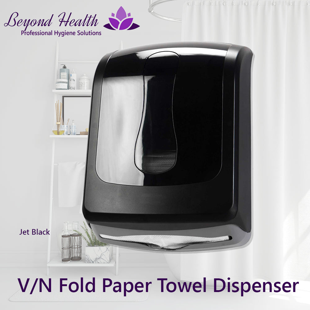 V/N Fold Paper Towel Dispenser Wall Mounted Hygienic Hand Washing