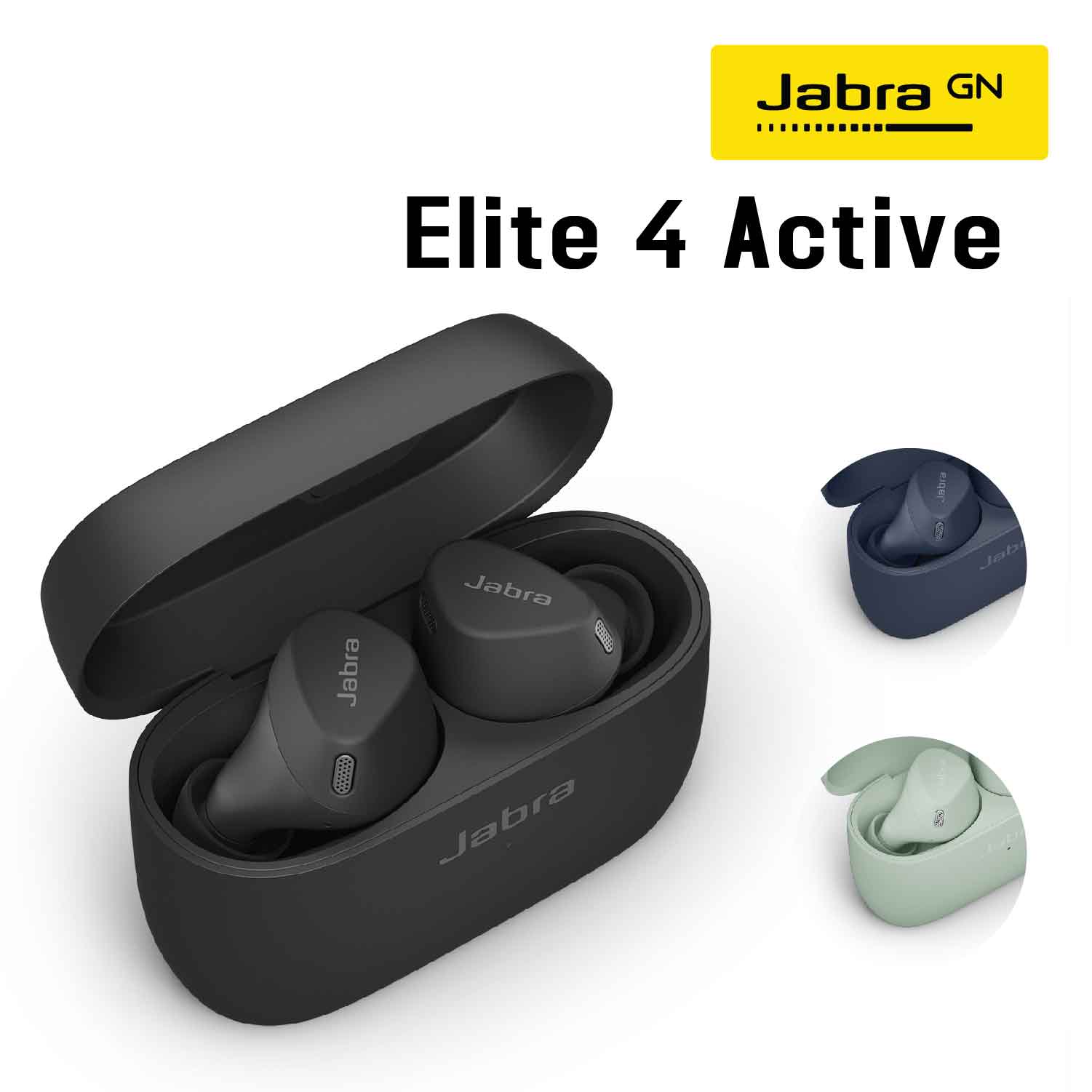 Jabra Elite 4 Active, APAC Pack Original