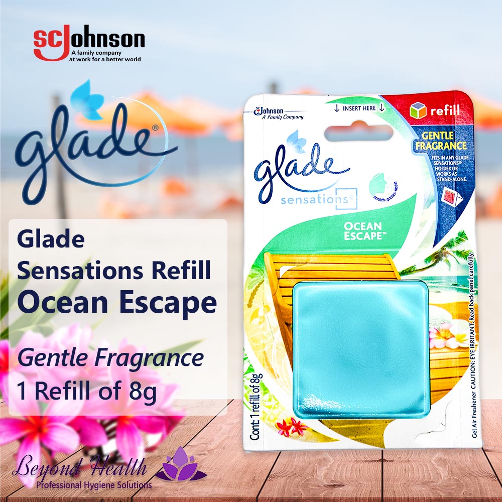 Glade Sensation Gentle Fragrance Ocean Escape Refill 8g