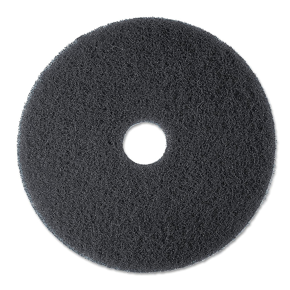 3M Black Stripper Pad 7200 (Heavy-Duty) General Expert for Industrial Floors