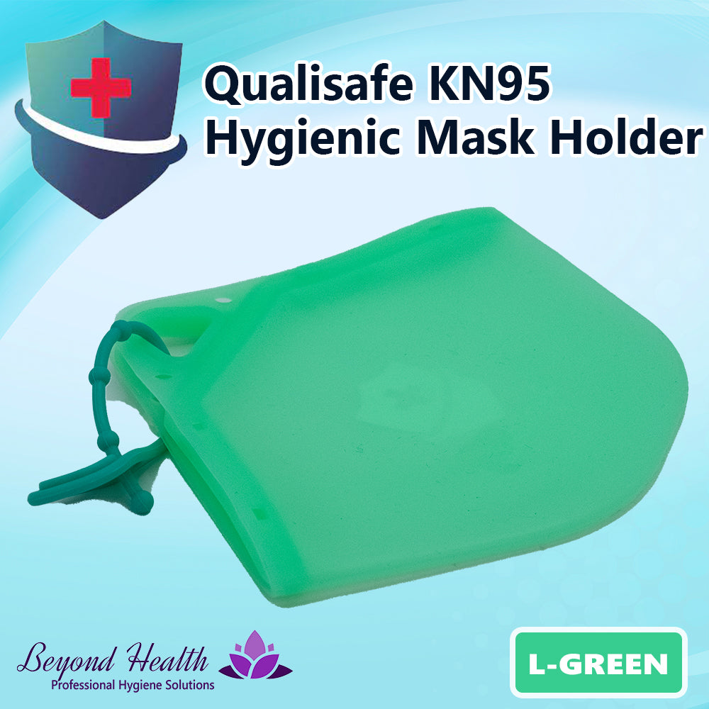 Qualisafe KN95 Hygienic Mask Holder (Blue, L-Green and Orange)