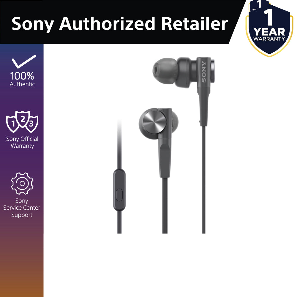 Sony MDR-XB55AP/ MDRXB55AP EXTRA BASS In-Ear Headphones