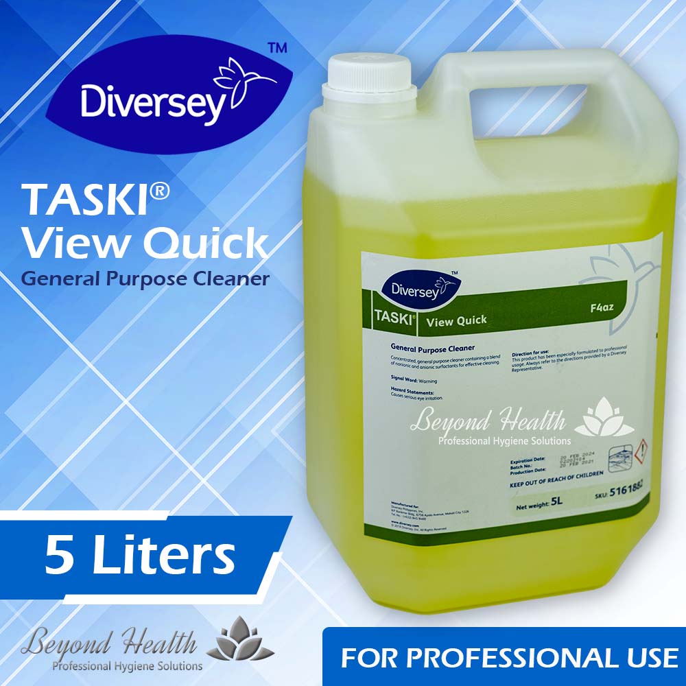Diversey™ TASKI® View Quick (5L) F4az General Purpose Cleaner For Professional Use