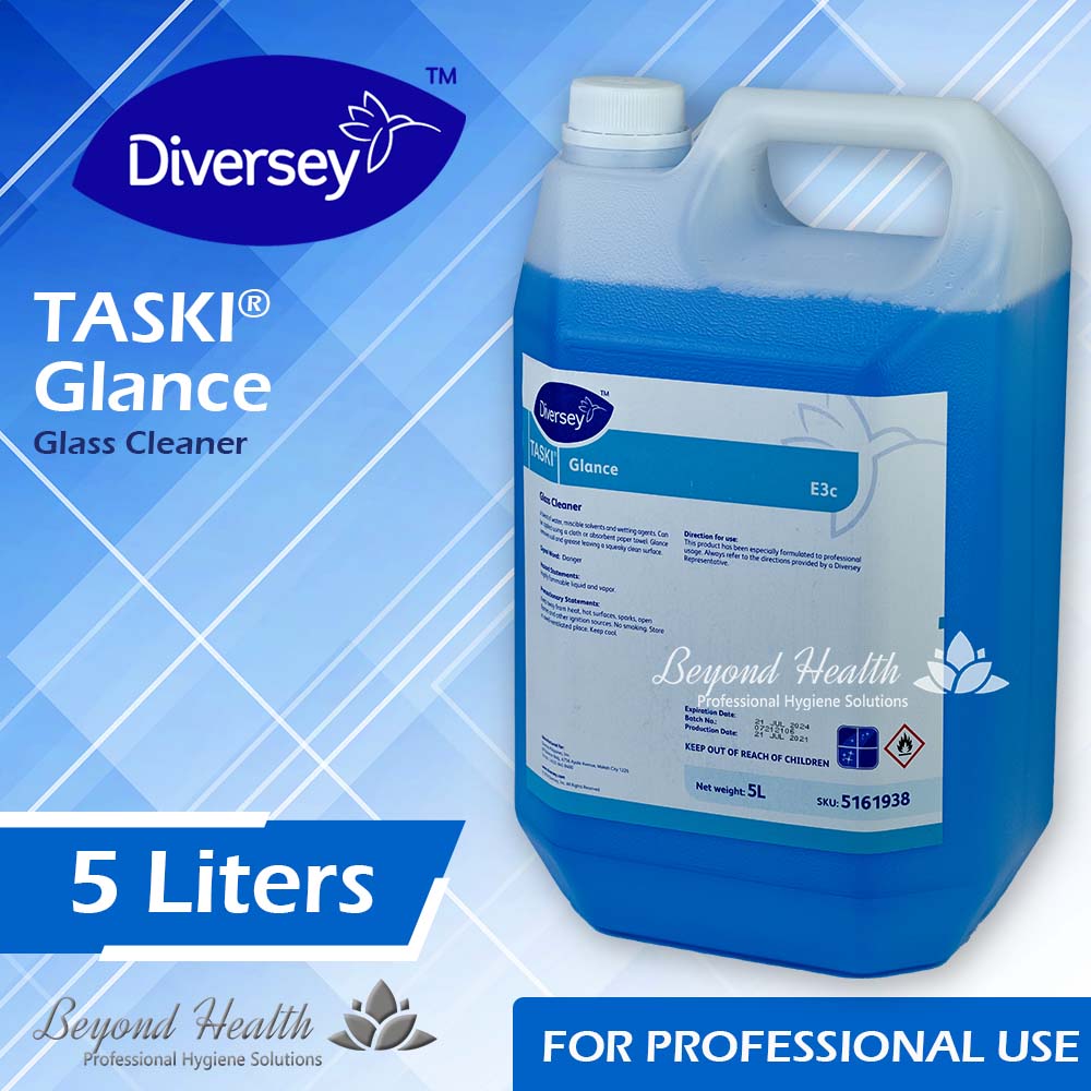 Diversey TASKI Glance (5L) E3c Glass Cleaner For Professional Use