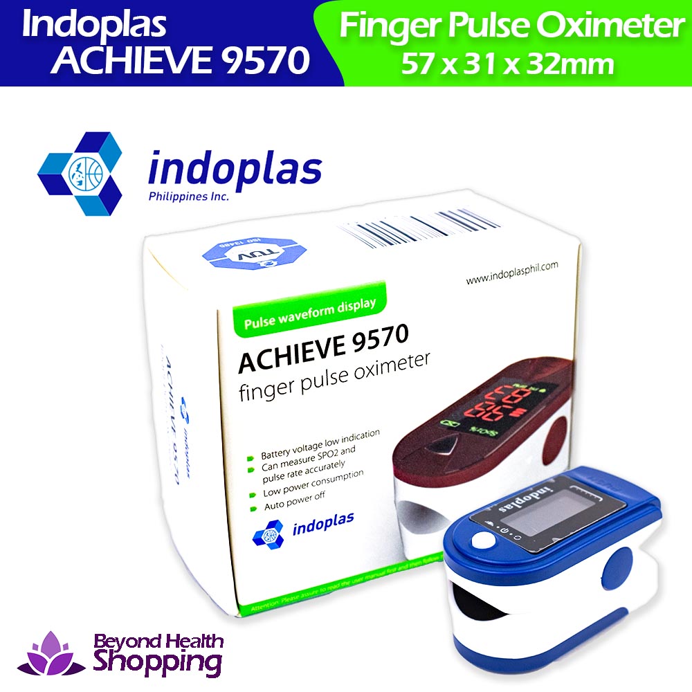 Indoplas Achieve 9570 Finger Pulse Oximeter Portable