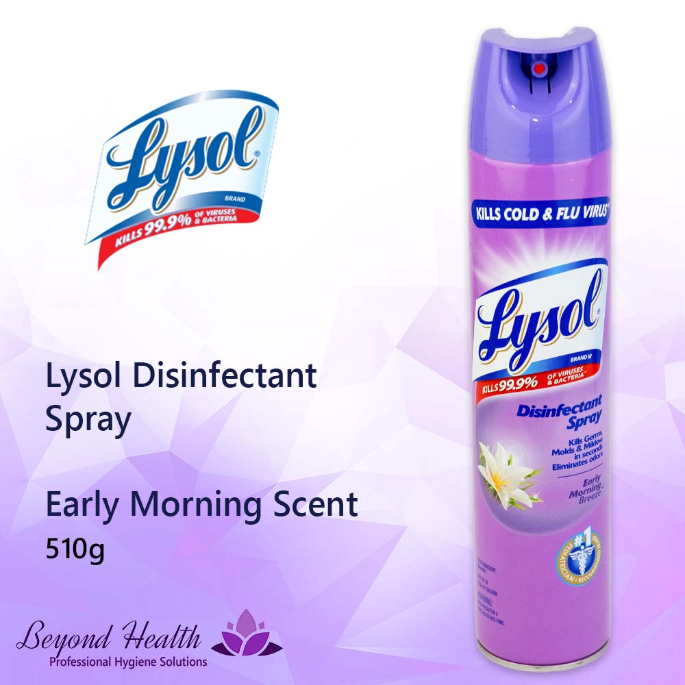 LYSOL Disinfectant Spray Early Morning Scent 510g