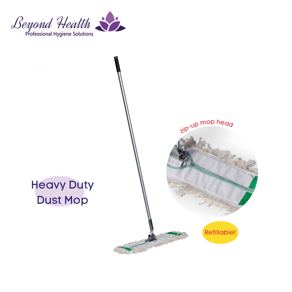 UNIVERSAL Heavy-Duty Dust Mop Set with Aluminum Handle