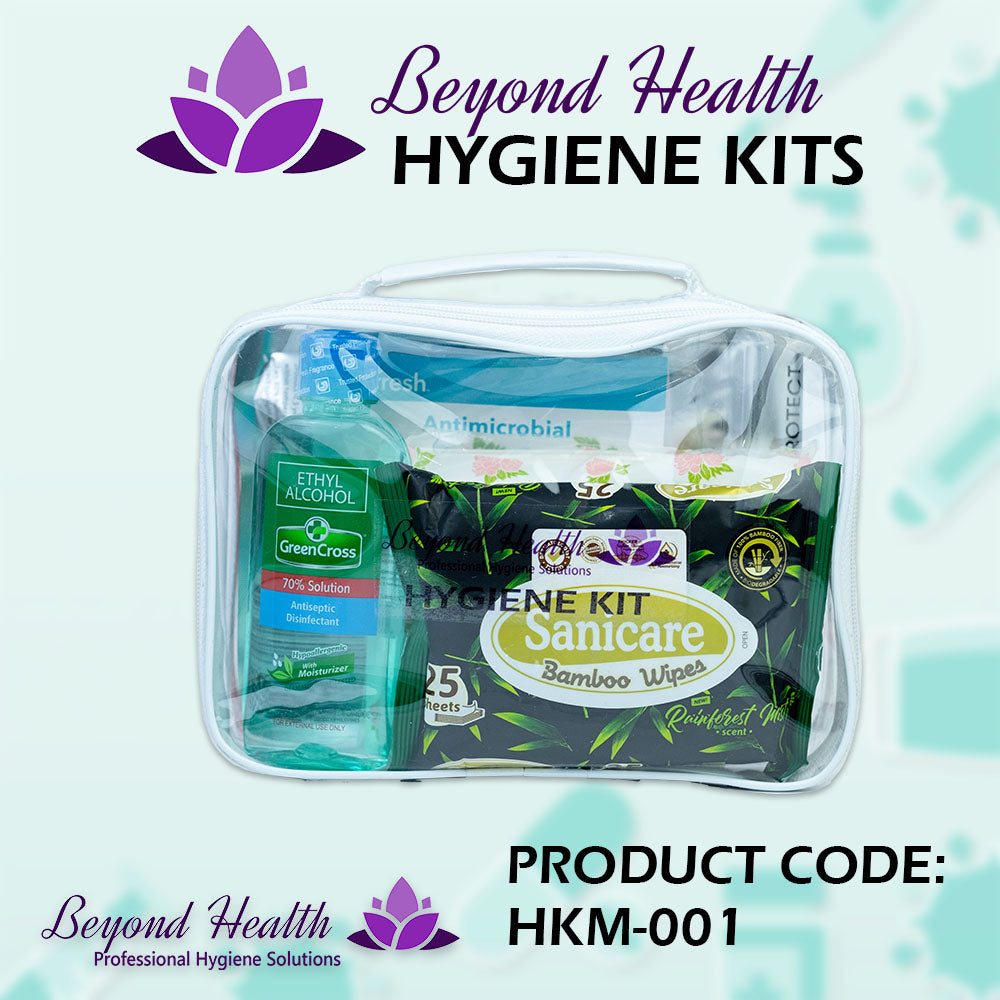 HKM-001 Personal Hygiene Kit Beyond Health 5 Items Disinfection Kit MEDIUM BAG