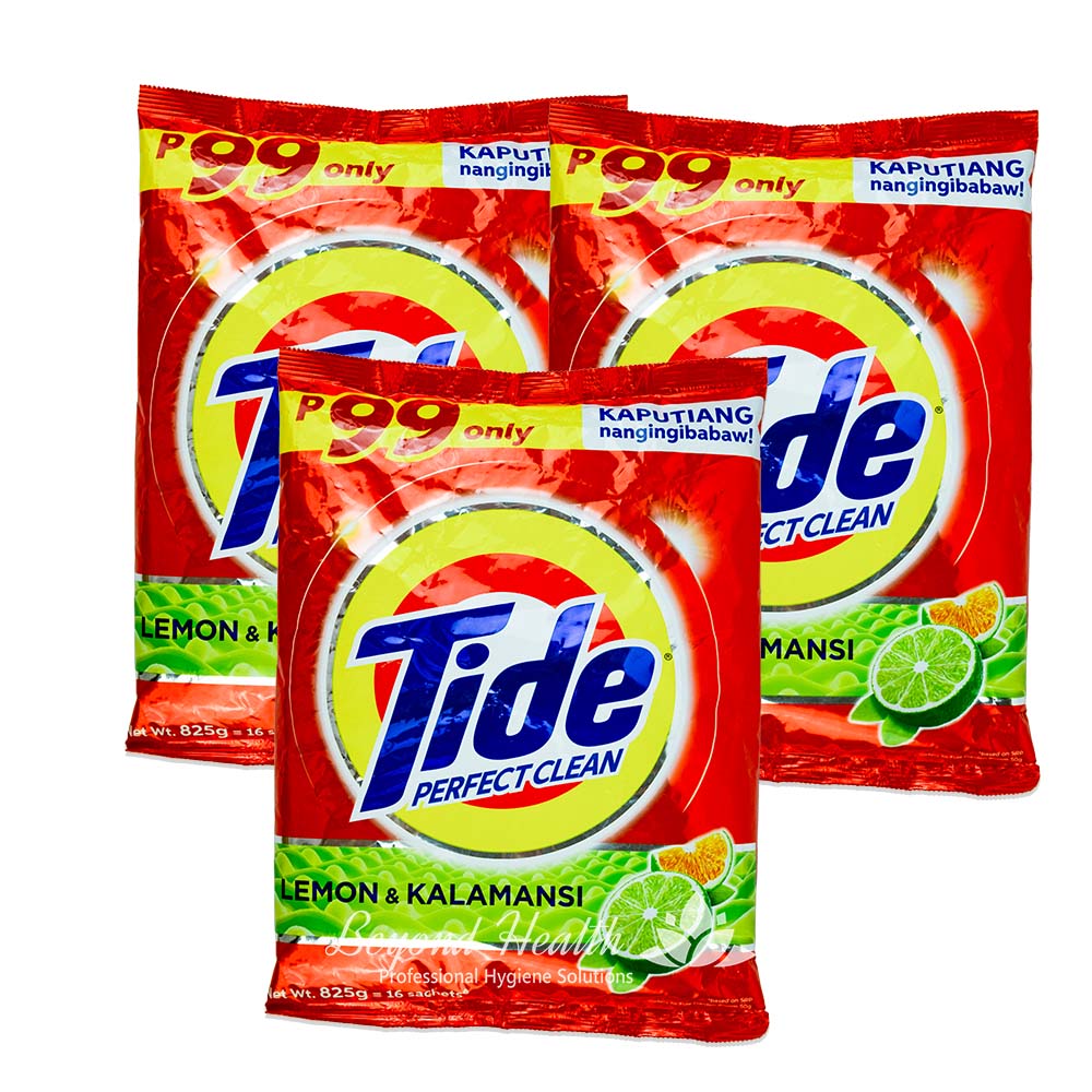 Tide Perfect Clean Lemon and Kalamansi 825g X 3Packs