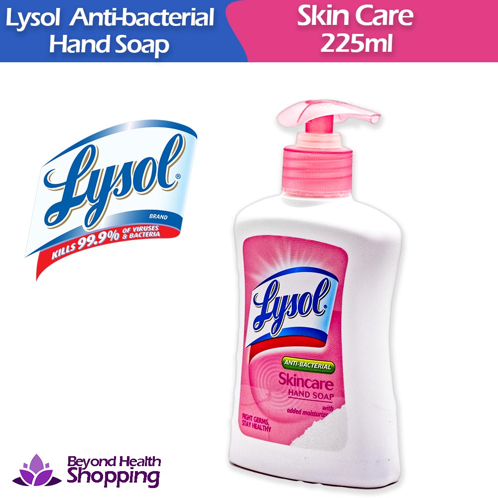 Lysol Anti-Bacterial Skincare Hand Soap 225ml